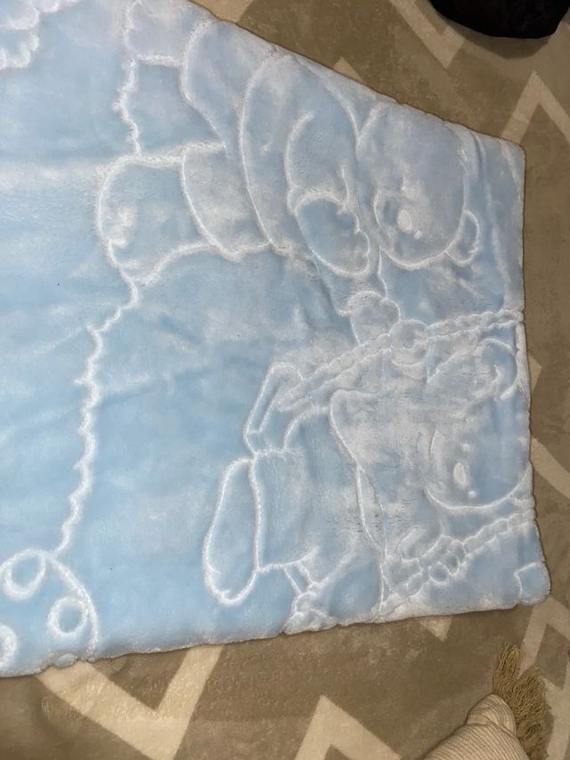 Manta Bebe cuna suave