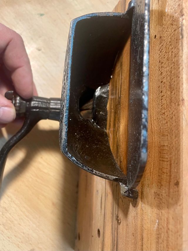 Antiguo molino/molinillo de café