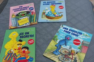 Cuentos infantiles de Barrio Sésamo