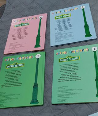 Cuentos infantiles de Barrio Sésamo