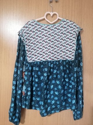 Camisa estampada de Zara para niña