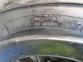 rueda neumatico industrial marcher 15x19.5