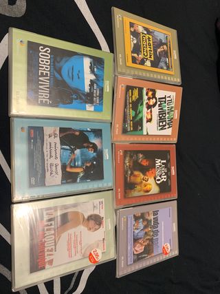 dvd cine español. 3 eur cada una