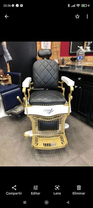 sillón barberia Triumph