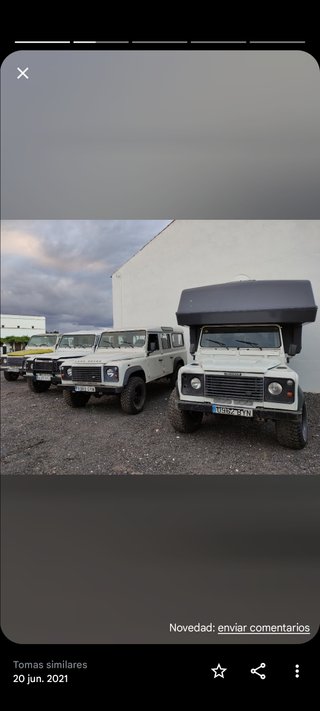 land Rover defender pick up overland camper