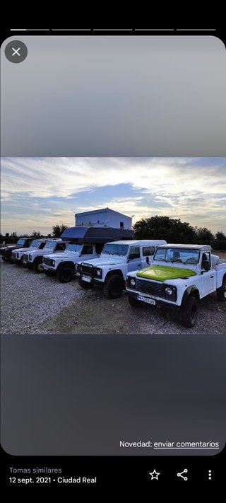 land Rover defender pick up overland camper