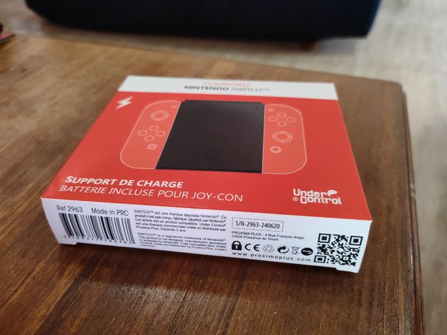 soporte para joycons con batería