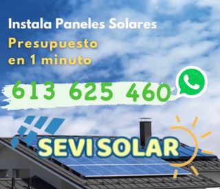 Instalamos tus placas solares