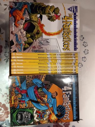 Biblioteca Marvel 4 fantasticos