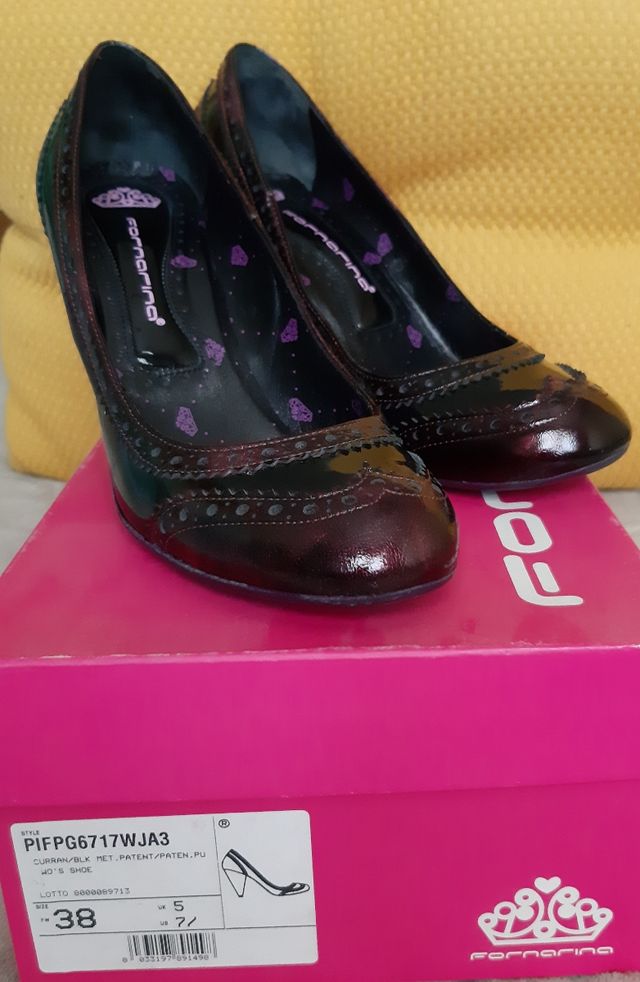 Scarpe décolleté Fornarina n.38. Vera pelle.