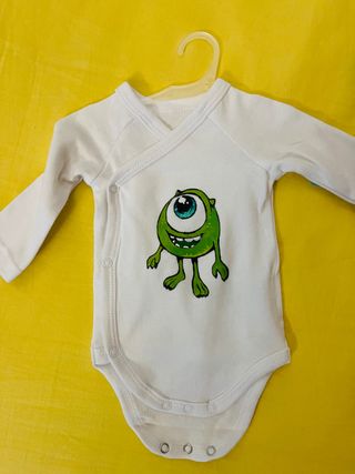 Body bebé pintado a mano