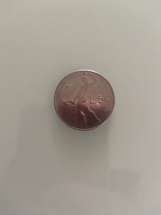 Moneta da 50 lire Italiana del 1981