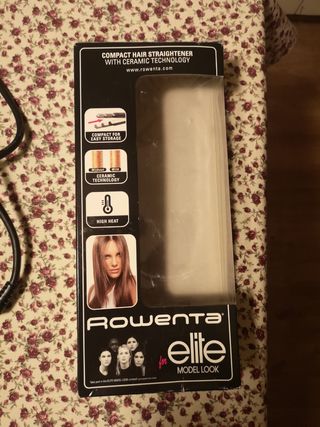 Plancha de pelo compacta Rowenta