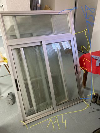 Ventanas de aluminio (varios precios)