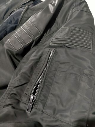 Bomber Cazadora Verde Black Squad 