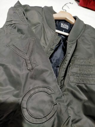 Bomber Cazadora Verde Black Squad 