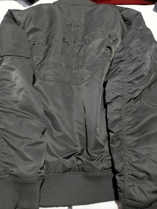 Bomber Cazadora Verde Black Squad 