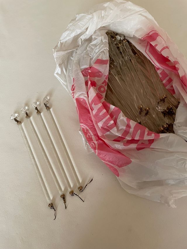 80 Cristales para lámpara