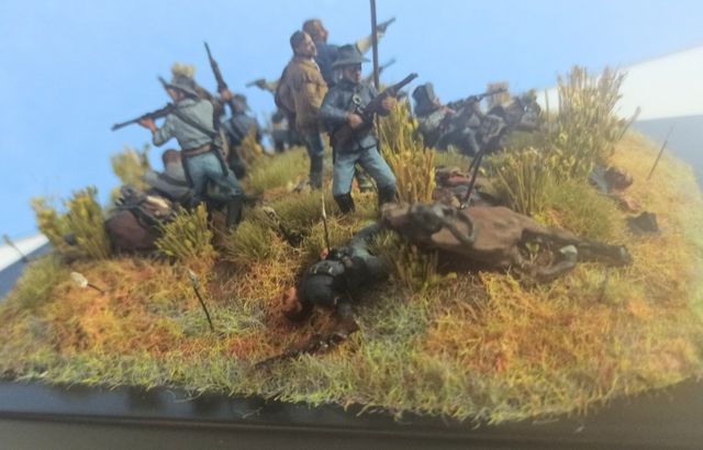 Diorama última batalla del general Custer
