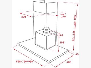 Campana/extractor Teka DSH 985 a estrenar