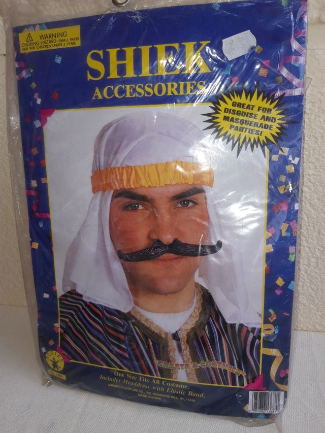Gorro árabe disfraz carnaval