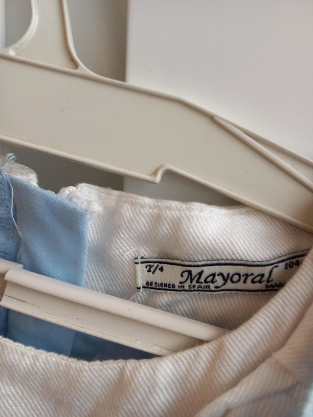 vestido mayoral con chaqueta t.3/4 años