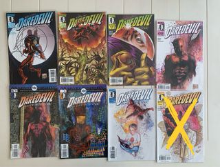 Daredevil Vol. 2 (1998) Varias grapas en inglés.