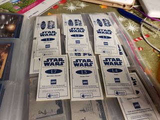 Cromos STAR WARS - de colecciones antiguas