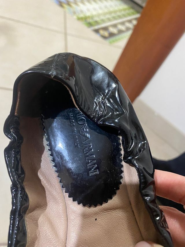 Ballerine in vernice Emporio Armani