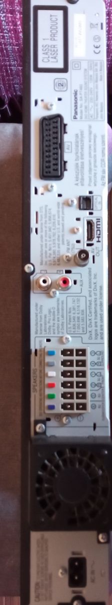 Home Cinema/DVD/CD Panasonic Cine en casa 5+1