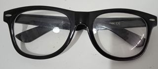 Gafas tipo Ray-Ban protección sin graduación.