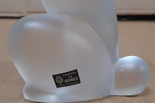 Perro cristal de Sevres