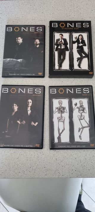 3 stagioni telefilm Bones