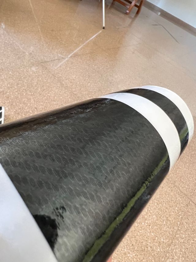 Pegatina puerta Abarth efecto carbono