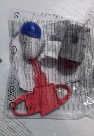 casita pitufos / Snoopy. juguete McDonald's