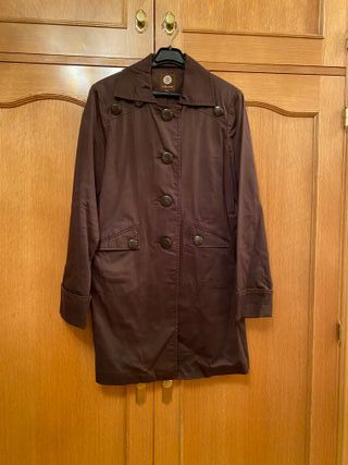 Gabardina Marron