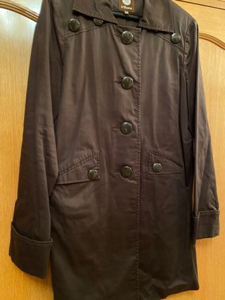 Gabardina Marron