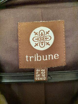 Gabardina Marron