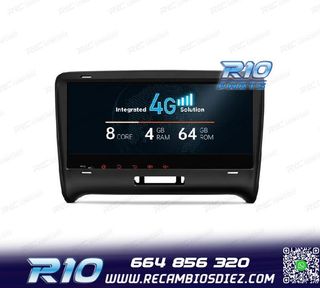 RADIO GPS ANDROID 11 AUDI TT MK2 06-12