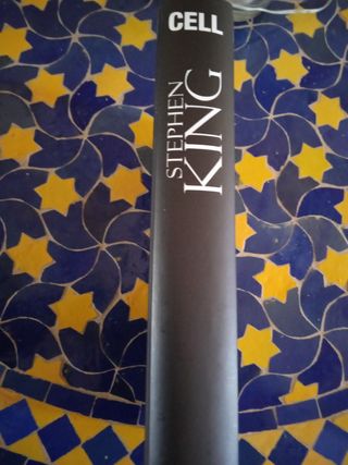 libro de Stephen King, primera edición CELL