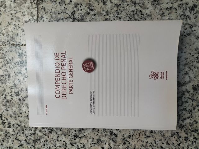 Libro de Derecho Penal I