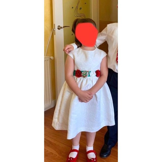 Vestido ceremonia niña