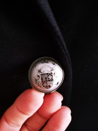 Americana azul marino