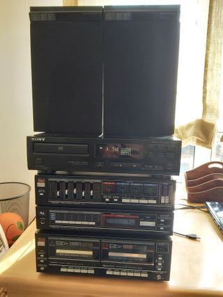 EQUIPO DE MÚSICA SONITRON Y SONY