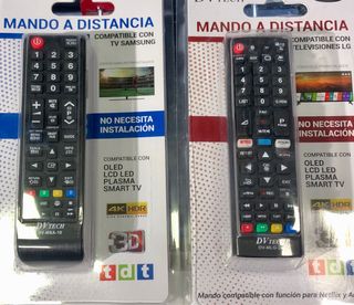 Mandos de todos las marcas de TV