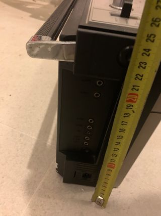 Radio cassette Crown en caja original