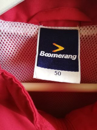chaqueta chándal boomerang 
