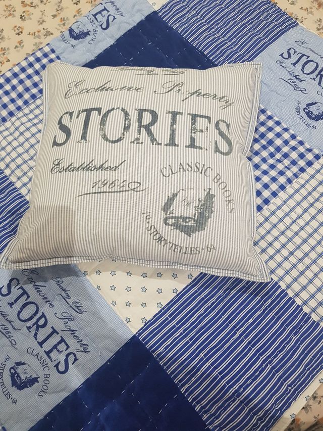 Funda cojín rayas Zara home