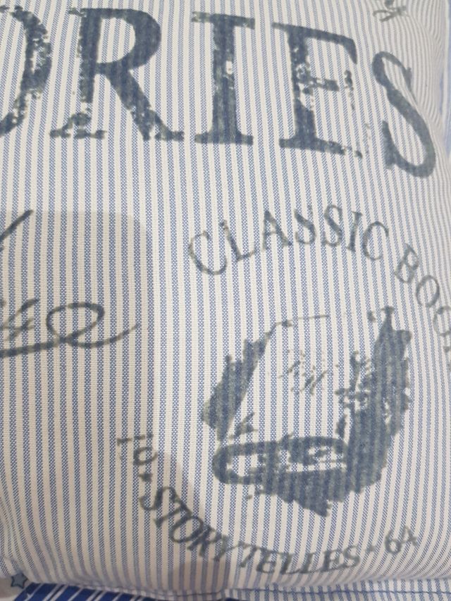 Funda cojín rayas Zara home