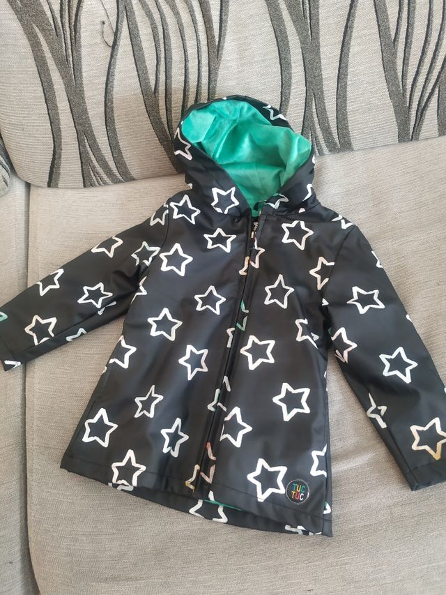 impermeable/ gabardina tuc tuc 3 años